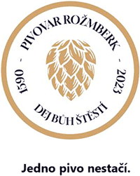 Pivovar ROŽMBERK - „Jedno pivo nestačí“